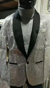 Following TB89 X35 เสื้อสูทระยิบระยับ