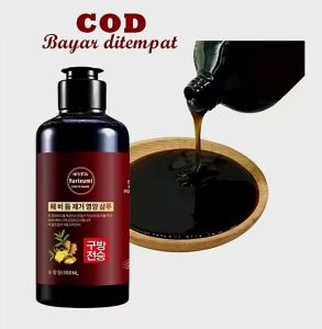 100% Herbal Shampo uban YURIZUMI shampo paling Ampuh mengatasi rambut beruban