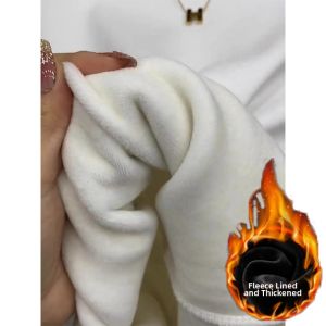 Stylish Warm Half-High Collar Thickening Fleece Top