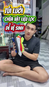 Túi Lưới Chứa Vật Liệu Lọc Nước Cho Bể Cá Nhiều Màu Sắc (10x15cm) (1 Túi)