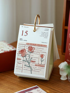 New Year Desk Calendar Daily Flip Design