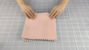 10pcs Handuk Piring Dapur Bahan Mikrofiber Super Absorbent Coral Velvet Tidak Lengket Minyak Cepat Kering dan Dapat Dicuci
