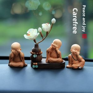 FANHAILIANYIN | Cute Monk Car Aroma Decor 2025 New