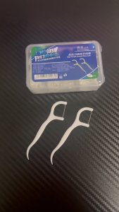 MallMainan-C1460 Dental Floss Stick Benang Gigi Tusuk Pembersih Sela Gigi Praktis Higienis Toothpick