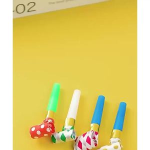 Kèn lưỡi tò te cho bé vui chơi sinh nhật happy birthday lễ tiệc nhiều màu sắc - ALLIN