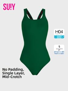 SUIY | Racing One-Piece Swimsuit For Adults