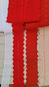 (Per 2 Meter) RDK345 Renda Cantik Lebar 45Cm - 65Cm