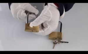 BLOSSOM Brass Padlock Long Shackle - 3 Keys For Home BTO Office Warehouse BC16L 20MM to 60MM