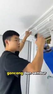 Air Conditioner No-Rinse Cleaner Spray Aircond Odor Removal Pembersih Penvaman udara Dust Freeze Antibacterial Cleaner