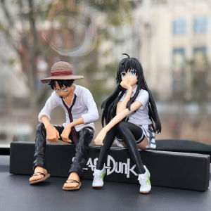 Yukino Luffy Action Figure Car Dashboard Decoration One Piece Nagasarete Airantou Anime Figure
