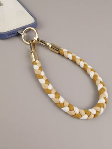 Handmade Metal Phone Strap Durable Wristband Bag Handle High-End Handheld Chain for Men And Women Mobile Phone Accessory