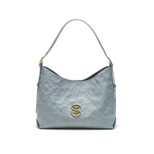 Ximuting 2025 New Womens Single Shoulder Tote Bag Fashionable Hobo Handbag Medium Hardness Summer Casual Lock Buckle Closure