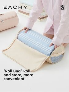 EACHY | Summer Quilt Pillow Organizer Roll Bag 4PCS