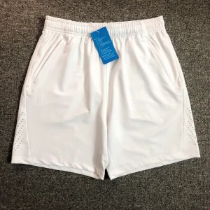 Professional Badminton Shorts Pants Zipper Pocket Laser Perforated Quick Dry Breathable Tennis Sports Casual Four Shorts