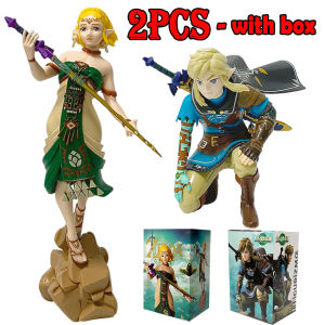 Bandai | Anime Zelda: Links Awakening Kingdom Of Tears Skyward Sword Link Princess Zelda Model Anime Cartoon Model Toy Gift