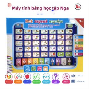 Máy Tính Bảng Mô Phỏng Tiếng Anh Tiếng Nga Đồ Chơi Màn Hình Cảm Ứng Máy Học Tập Cho Trẻ Em Thiết Bị Đọc Điểm Giáo Dục Mầm Non