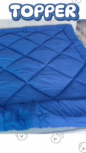 Thames ท็อปเปอร์ ใยขนห่านเทียม การันตีความหนา 3 นิ้ว ขนาด 3.5/5/6 ฟู ทอปเปอร์ Topper Microgel คูมค่า