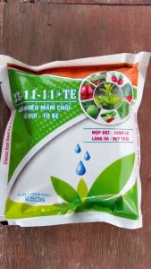 Phân Bón Hỗn Hợp Agro-Nitro Phos 33-11-11+TE - Đâm Chồi Nhiều - Nở Bụi - To Bẹ - Mập Đọt - Xanh Lá - Láng Da - Đẹp Trái