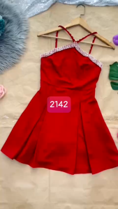 MYDU SALE I Đầm Dây Yếm MS 2142 | Thiết Kế Quần Ngắn Bên Trong Tiện Lợi