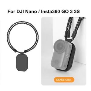 Dây Đeo Cổ Từ Tính Có Thể Điều Chỉnh Cho Máy Quay DJI Osmo Nano Insta360 GO 3S/GO 3/MIC Phụ Kiện Máy Quay Hành Động Thể Thao