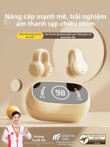 OTN | Tai nghe Bluetooth OTN kẹp vành tai (Ear-clip) M47 thiết kế mở pin trâu mẫu mới 2026