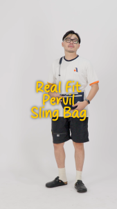 Artch - Pervil - Hitam - Tas Selempang Slingbag crossbody bag