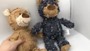 【The Phoneix】ของเล่นเคี้ยวสุนัข ของเล่นหมา ของเล่นตุ๊กตาหมีเคี้ยว ของเล่นสัตว์เลี้ยง ทําความสะอาดฟันกราม  สําหรับสัตว์เลี้ยง สุนัข