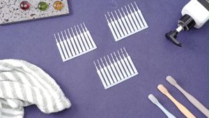 100Pcs Shower Nozzle Cleaning Brush Anti-Clogging Shower Hole Cleaning Brush Hole Cleaning