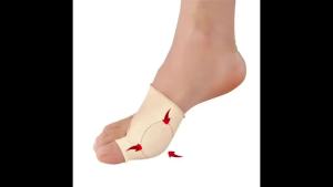 1 Pair Foot Orthotics Toe Separator Socks Hallux Valgus Bunion Corrector Big Toe Adjuster & Straightener