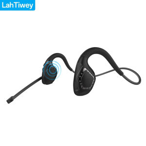 Open-Ear Business Bluetooth Headset Trucker Bluetooth 5.4 Headset with Rotatable Microphone for Ultra-Clear Calls Office Driving