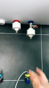 Bộ 2 cái Van chống giật bình nóng lạnh. Thiết bị chống rò rỉ điện an toàn cho máy nóng lạnh loại tốt zen đồng