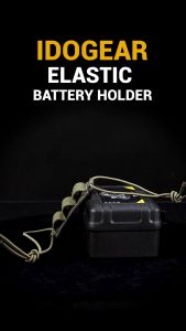 IDOGEAR Tactical Battery Holder for Helmet Elastic Rope High Quality Nylon SBL NVG Lanyard Tactical Helmet Lanyard Accessories 3955
