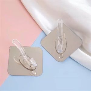 BizHome ตะขอผ้า ตะขอแช่ง ตะขอแขวนเสื้อ ตะขอกาวเหนียว - Hook Up