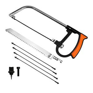 7Pcs/Set Saw Multipurpose Manual DIY Hacksaw Metal Wood Glass Saw Kit 6 Blades Woodworking Metalworking Model Hobby Tool