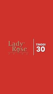 Lady Rose Prime Sprei 180x200 / 160x200 Tinggi 30 Cm - New Motif King / Queen Size USHOP