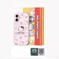 HelloKitty Magnetic Absorption iPhone pro Max Phone with Lanyard Full Cover Womens Style Lambskin Apple 16 Series Case. 