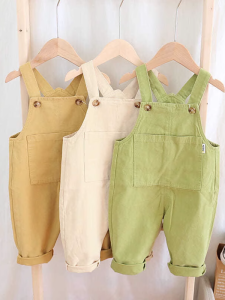 Quần Dài Liền Quần Mùa Xuân 2025 Cho Bé Gái Quần Dài Đa Năng Cổ Điển Quần Dài Thường Ngày Cho Trẻ Em Từ 1-10 Tuổi