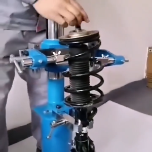 MENGCHI แท่นกดสปริงโช๊ค แท่นถอดสปริง เครื่องถอดสปริงโช็ค เครื่องถอดสปริงโช้คอัพสปริงรถยนต์ แท่นกดสปริงโช็ค เครื่องมือถอดสปริงไฮดรอลิค สําหรับรถยนต์