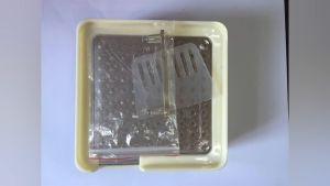 100 Hole Plastic Capsule Filling Tray Manual Capsule Filler Tool Capsule Maker for Size 0