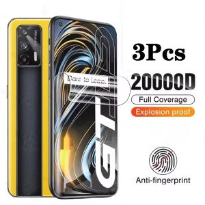 3Pcs Hydrogel Film For Realme GT Neo Flash 2T Master 7T 7 6T 6 Global Full Cover Screen Protector