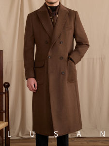 Warm Vintage Tailored Long Coat