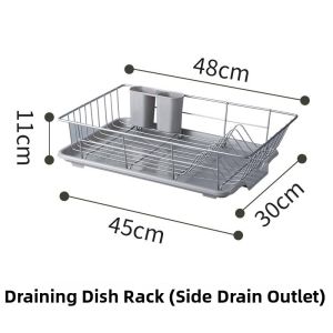 DIHUANTUO | Household Dish Drainer Rack