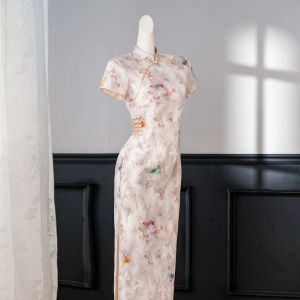 Slimming Fit Chinese Style Qipao Dress