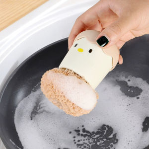 เคลื่อนที่แปรงขัดหม้อ เพื่อให้ความสะอาดสุขภาพดี พร้อม ลายการ์ตูนหมีน่ารัก