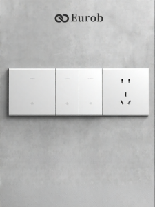 EUROB | Ultra Thin Skin Feel Switch and Socket Panel 16A