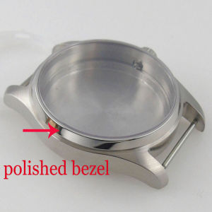Pilot Diving Watch Case Titanium 316L Steel for NH34 NH35 NH36 NH38 NH70 PT5000 ETA2824 Sapphire 20BAR Waterproof Anti Allergy