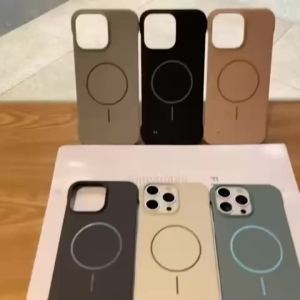 Original For Magsafe Ultrathin Frameless Phone Case For Xiaomi 15T 14T Pro 17 Pro Max POCO X8 ProMax F8 Ultra M8 Pro Matte Cover