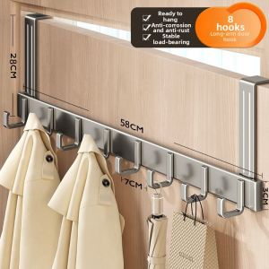 BANGNIMEIJIA | Door Hook For Clothes and Hats No Drilling