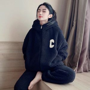 DAISONG | Wearable Warm Flannel Loungewear