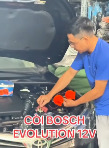 Còi Sò Kháng Nước Bosch Evolution 2 Giắc 12V Hàng Chính Hãng - Còi Sên Ô Tô Âm To Vang